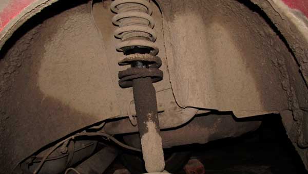 Как определить что стойки амортизаторов уже кончились