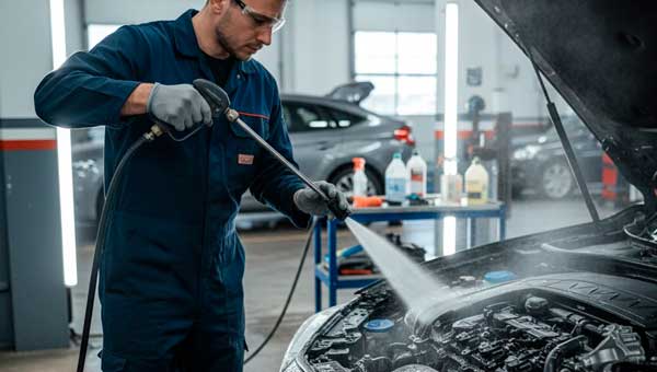 Почему машина теряет мощность после мойки двигателя