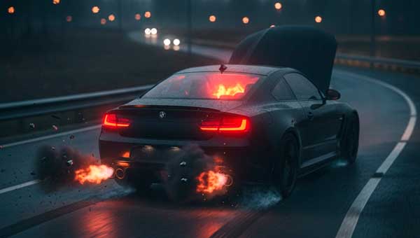 Почему двигатель захлёбывается при разгоне